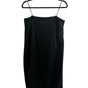 Balenciaga Black Slip Dress